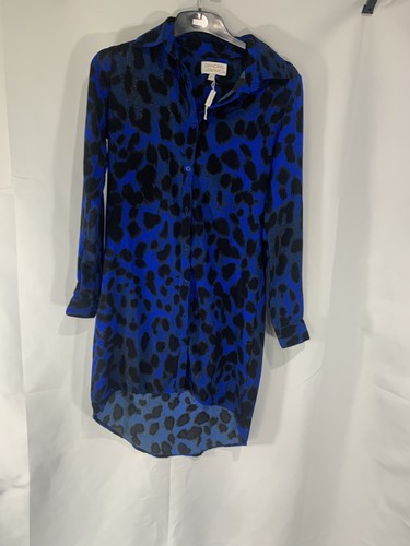 Dancing leopard blue black - leopard,